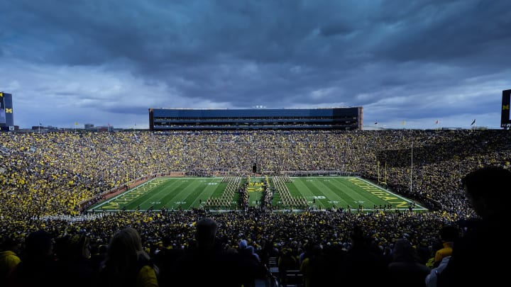 General view of Michigan Stadium Mandatory Credit: Rick Osentoski-USA TODAY Sports