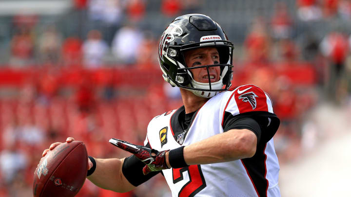 Matt Ryan #2 plays the Kansas City Chiefs in week 16 (Photo by Mike Ehrmann/Getty Images)