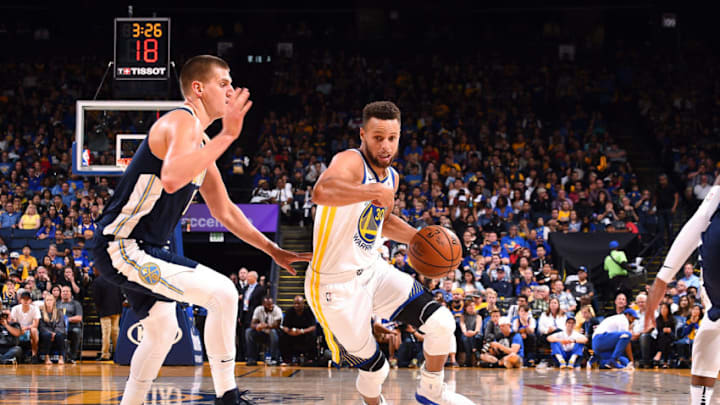 OAKLAND, CA - SEPTEMBER 30: Stephen Curry