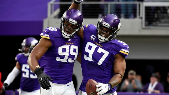 MINNEAPOLIS, MN - JANUARY 1: Danielle Hunter