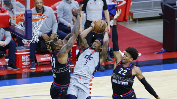 Dwight Howard, Matisse Thybulle, Sixers (Photo by Tim Nwachukwu/Getty Images)