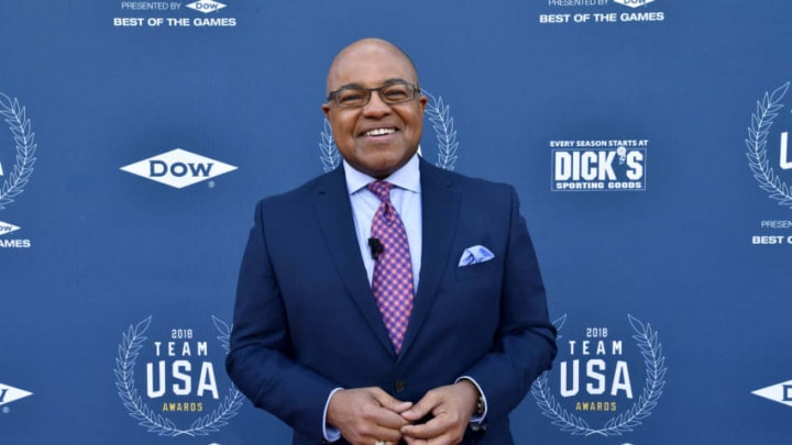Mike Tirico, Syracuse, Syracuse Orange (Photo by Larry French/Getty Images for USOC)