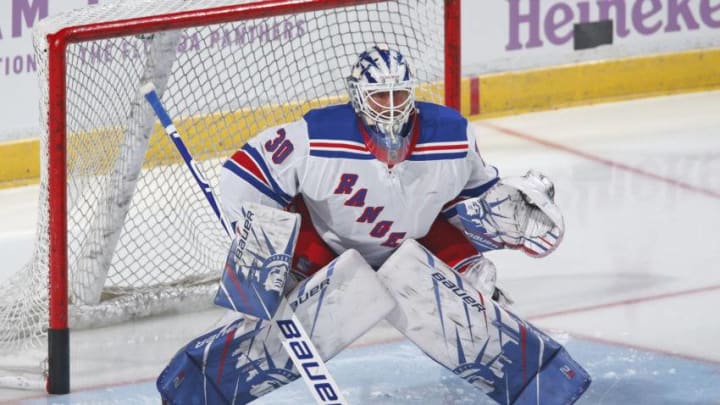 Henrik Lundqvist, New York Rangers. (Photo by Joel Auerbach/Getty Images)