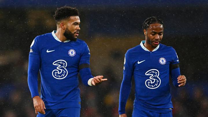 Reece James and Raheem Sterling of Chelsea (Photo by Clive Mason/Getty Images) Reece James and Raheem Sterling of Chelsea (Photo by Clive Mason/Getty Images)