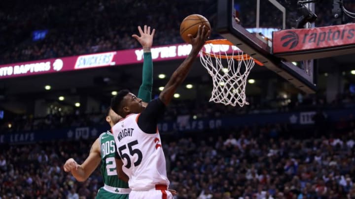 TORONTO, ON - APRIL 4: Delon Wright