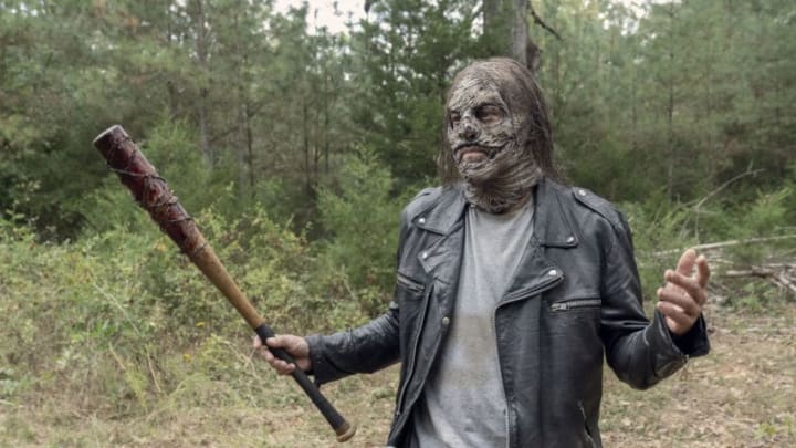 Jeffrey Dean Morgan as Negan - The Walking Dead _ Season 10, Episode 12 - Photo Credit: Jace Downs/AMC