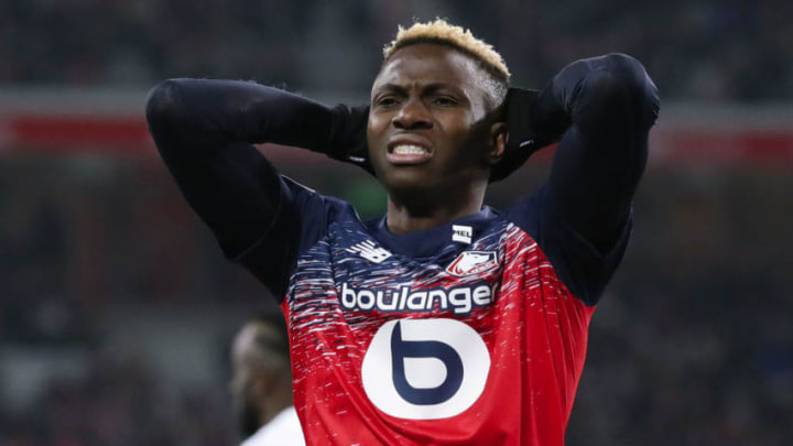 Victor Osimhen, Lille OSC . (Photo by Catherine Steenkeste/Getty Images)