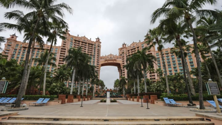 Nov 28, 2013; Paradise Island, BAHAMAS; General view of the Atlantis Resort before the game between the Villanova Wildcats and the USC Trojans at the 2013 Battle 4 Atlantis in the Imperial Arena at the Atlantis Resort. Mandatory Credit: Kevin Jairaj-USA TODAY Sports