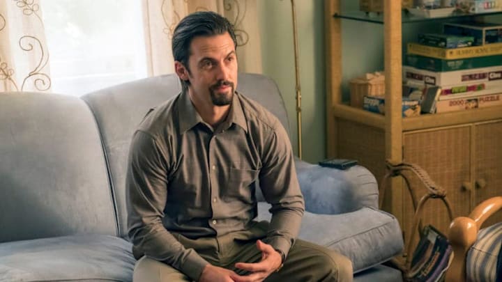 THIS IS US -- "Clooney" Episode 212 -- Pictured: Milo Ventimiglia as Jack -- (Photo by: Ron Batzdorff/NBC)