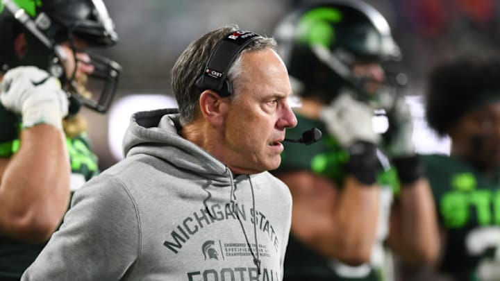 Mark Dantonio, Michigan State Spartans. (Photo by Adam Ruff/Icon Sportswire via Getty Images)