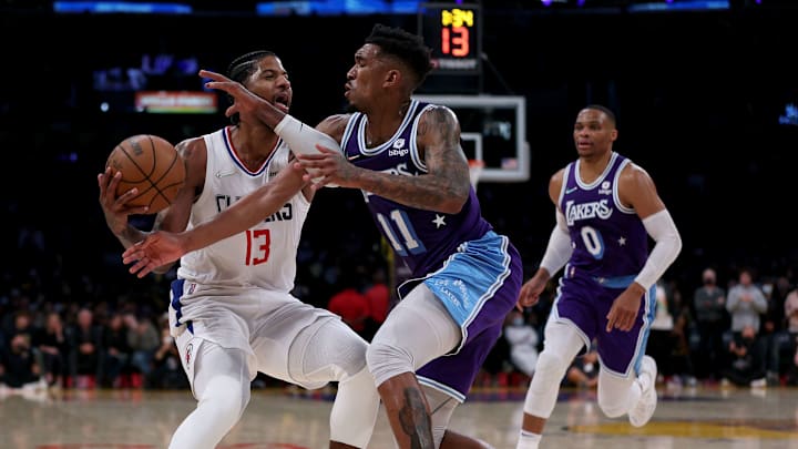 Paul George and Malik Monk