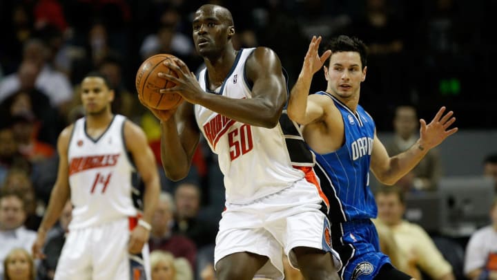 Charlotte Bobcats’ Emeka Okafor  (Photo by Streeter Lecka/Getty Images)