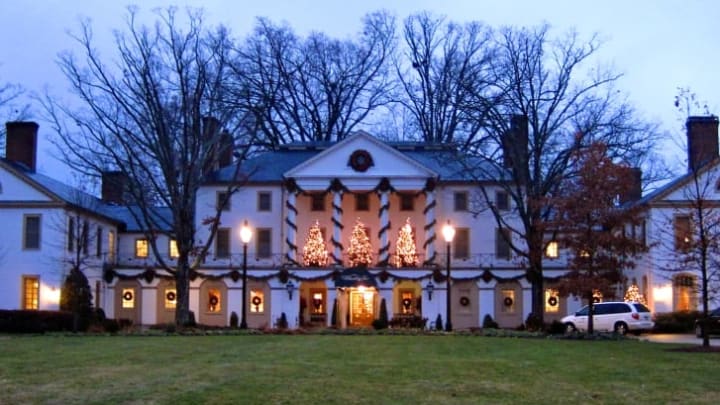 The Williamsburg Inn at Christmastime.