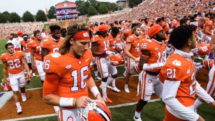 Trevor Lawrence, Clemson football Mandatory Credit: Ken Ruinard/Greenville News-USA TODAY NETWORK