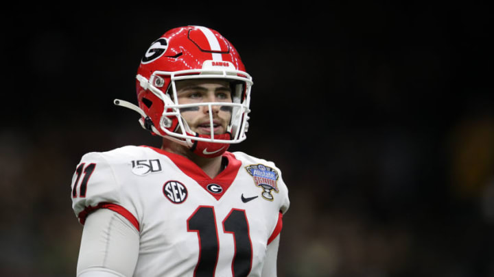 Jake Fromm, Georgia Bulldogs. (Photo by Chris Graythen/Getty Images)