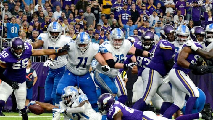MINNEAPOLIS, MN - OCTOBER 1: Ameer Abdullah