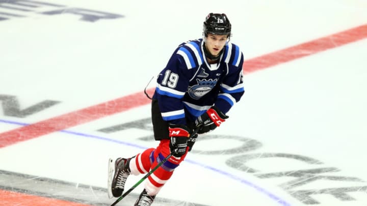 Dawson Mercer - CHL/NHL Top Prospects Game (Photo by Vaughn Ridley/Getty Images)