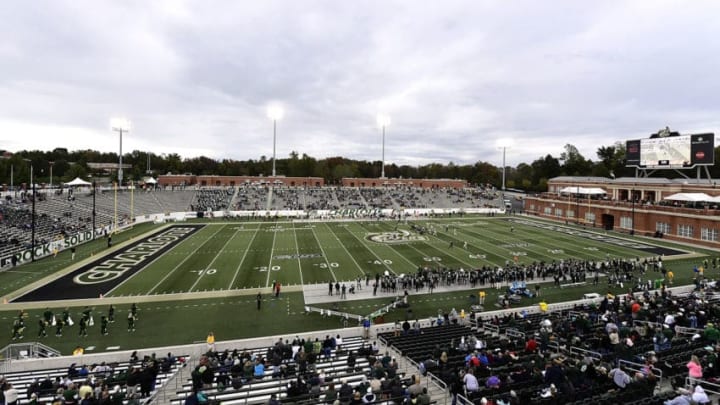 CHARLOTTE, NC - OCTOBER 27: A general view during the Charlotte 49ers' football game against the Southern Miss Golden Eagles at Jerry Richardson Stadium on October 27, 2018 in Charlotte, North Carolina. (Photo by Mike Comer/Getty Images)