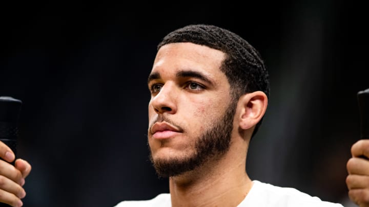 Lonzo Ball of the New Orleans Pelicans