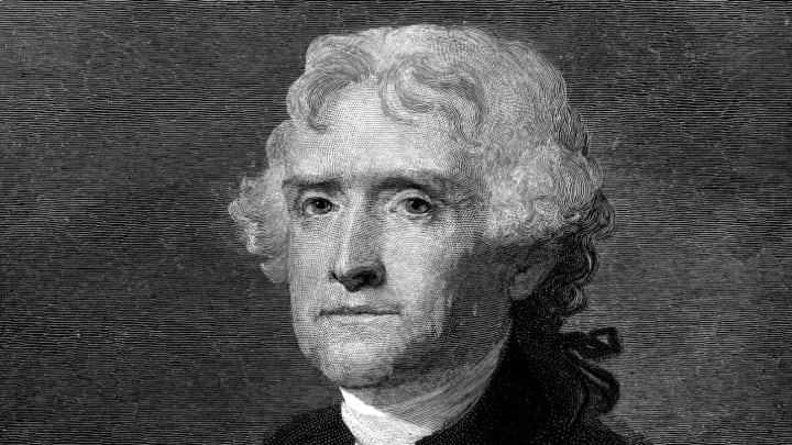 portrait of Thomas Jefferson