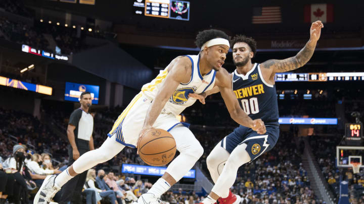 Moses Moody, Golden State Warriors and former Arkansas basketball player (Kyle Terada-USA TODAY Sports)