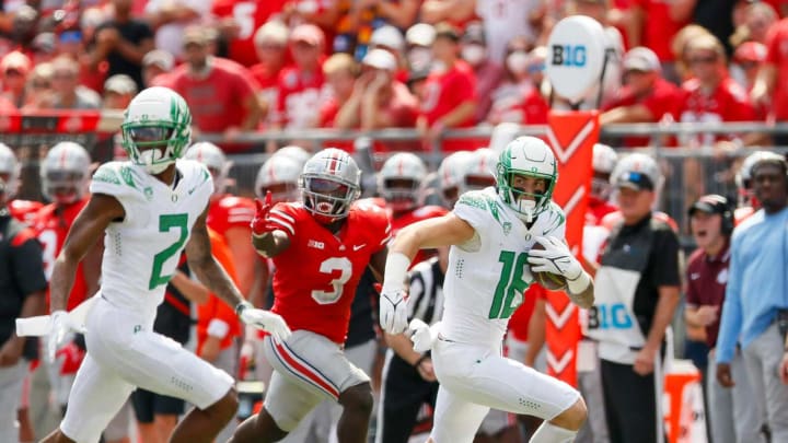 The Ohio State Football team had another poor performance from the linebackers.Oregon Ducks At Ohio State Buckeyes Football