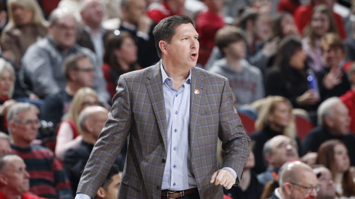 LOUISVILLE, KY – JANUARY 25: Head coach Brad Brownell of the Clemson Tigers (Photo by Joe Robbins/Getty Images)