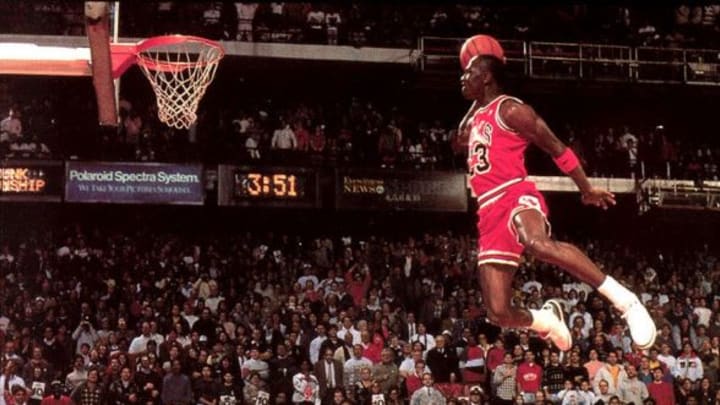 Michael Jordan carried the Chicago Bulls to their fifth championship in 1997. (Photo by Diegoestefano97/This file is licensed under the Creative Commons Attribution-Share Alike 3.0 Unported license.)