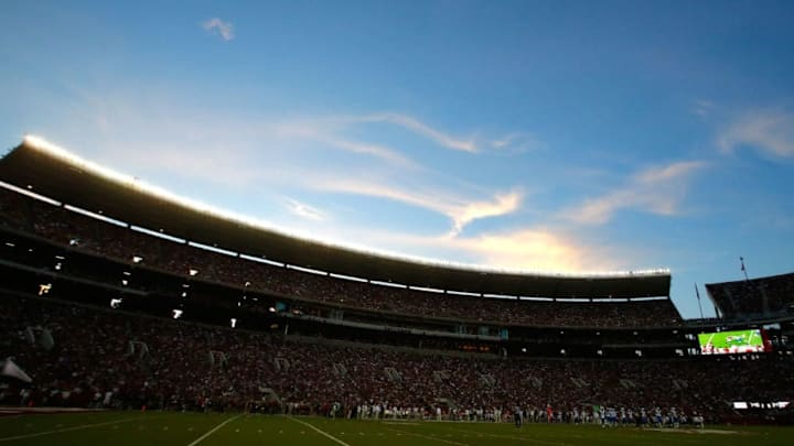 TUSCALOOSA, AL - OCTOBER 01: A general view of Bryant-Denny Stadium during the game between the Alabama Crimson Tide and the Kentucky Wildcats on October 1, 2016 in Tuscaloosa, Alabama. (Photo by Kevin C. Cox/Getty Images)