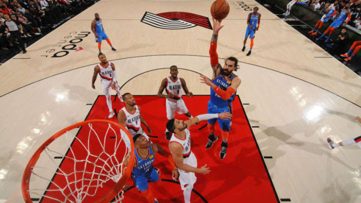 OKC Thunder center Steven Adams (Photo by Cameron Browne/NBAE via Getty Images)