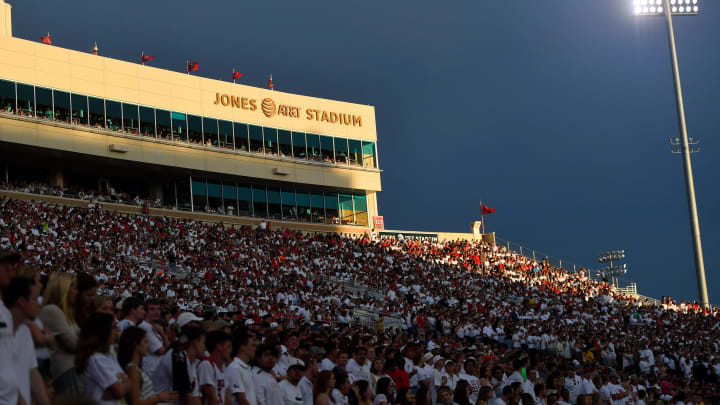General view of AT&T Jones Stadium. (Photo by John Weast/Getty Images)