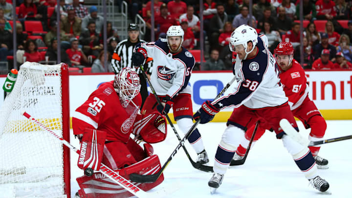 DETROIT, MI - NOVEMBER 11: Boone Jenner