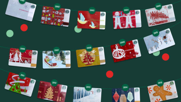 Starbucks Gift Cards for the holidays, photo provided by Starbucks