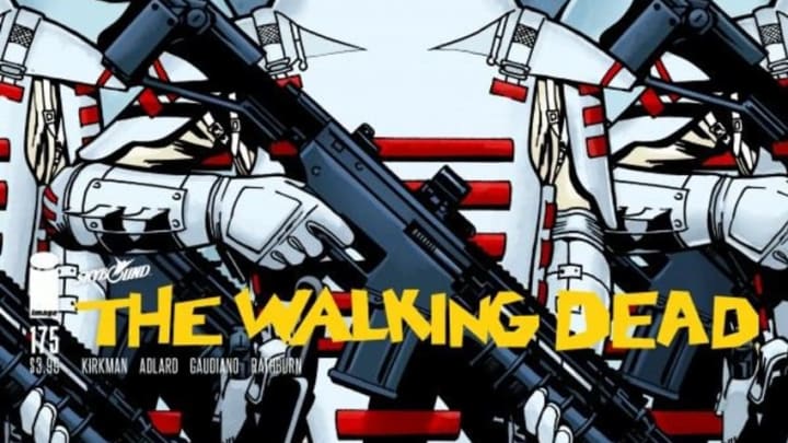 The Walking Dead issue 175 cover - Image Comics and Skybound