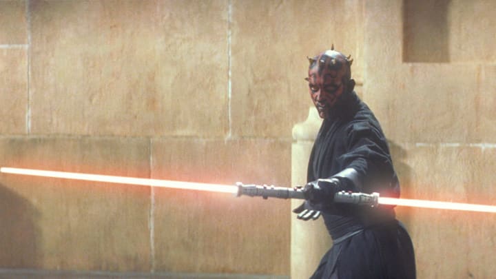 STAR WARS: EPISODE II – ATTACK OF THE CLONES Darth Maul. COURTESY OF DISNEY MEDIA DISTRIBUTION.