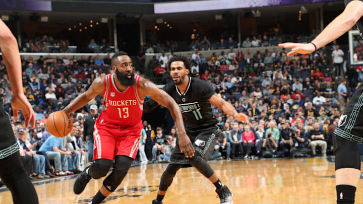 MEMPHIS, TN - JANUARY 21: James Harden