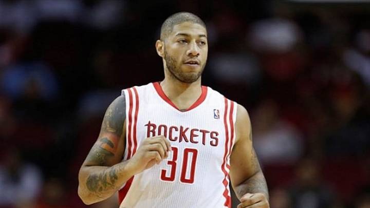 Oct 17, 2012; Houston, TX, USA; Houston Rockets forward Royce White (30) runs up court against the Memphis Grizzlies during the fourth quarter at the Toyota Center. The Rockets won 109-102. Mandatory Credit: Thomas Campbell-USA TODAY Sports Oct 17, 2012; Houston, TX, USA; Houston Rockets forward Royce White (30) runs up court against the Memphis Grizzlies during the fourth quarter at the Toyota Center. The Rockets won 109-102. Mandatory Credit: Thomas Campbell-USA TODAY Sports