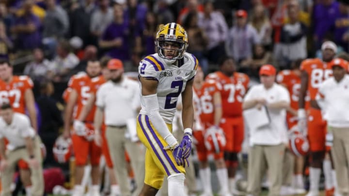 LSU football wide receiver Justin Jefferson (Photo by Don Juan Moore/Getty Images)