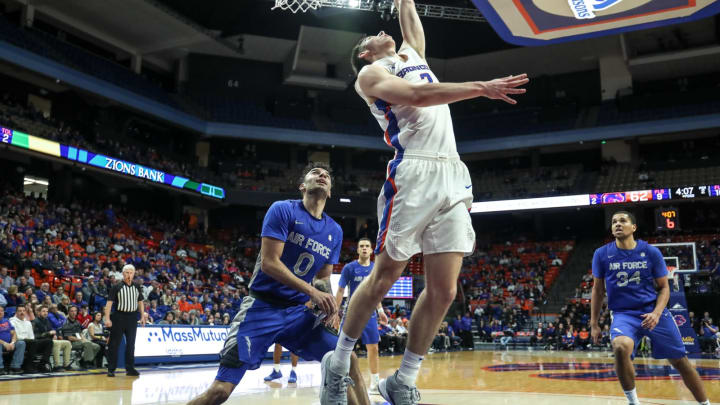 BOISE, ID – FEBRUARY 11: Justinian Jessup #3 of the Boise State Broncos (Photo by Loren Orr/Getty Images)