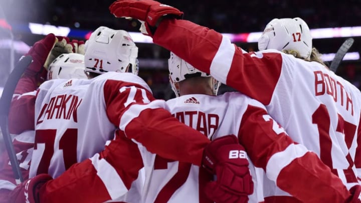 WASHINGTON, DC - FEBRUARY 11: Tomas Tatar