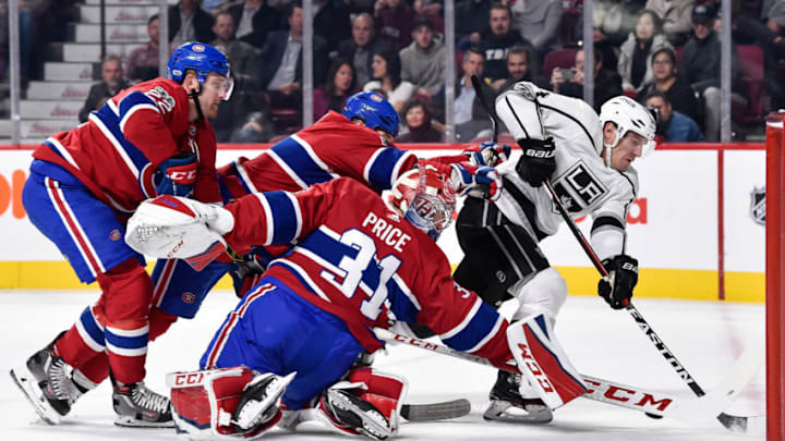 MONTREAL, QC - OCTOBER 26: Goaltender Carey Price
