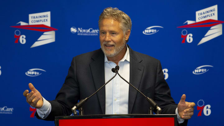 Philadelphia 76ers, Brett Brown (Photo by Mitchell Leff/Getty Images)