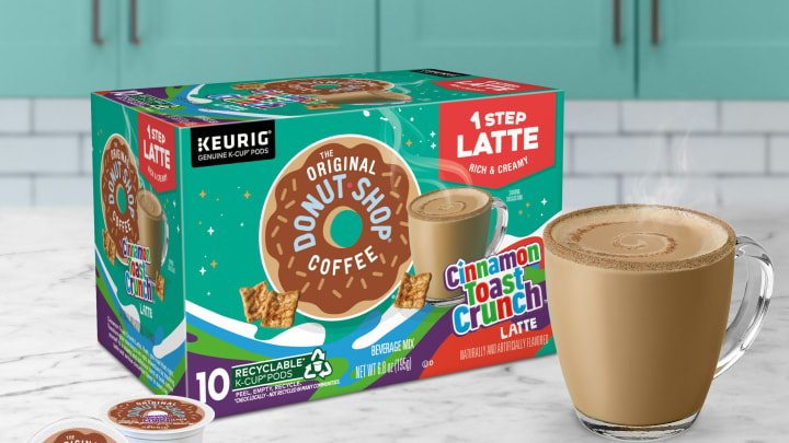 The Original Donut Shop Cinnamon Toast Crunch One Step Latte