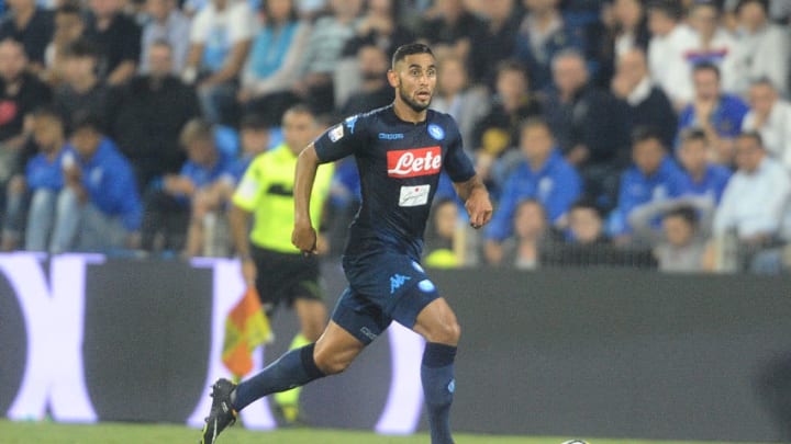 FERRARA, ITALY - SEPTEMBER 23: Faouzi Ghoulam of SSC Napoli in action during the Serie A match between Spal and SSC Napoli at Stadio Paolo Mazza on September 23, 2017 in Ferrara, Italy. (Photo by Mario Carlini / Iguana Press/Getty Images)