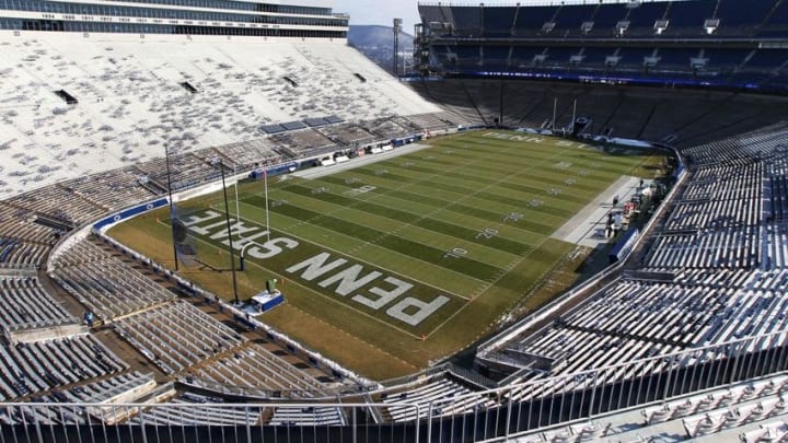 Nov 29, 2014; University Park, PA, USA; A general view of Beaver Stadium prior to the game between the Michigan State Spartans and the Penn State Nittany Lions. Mandatory Credit: Matthew O