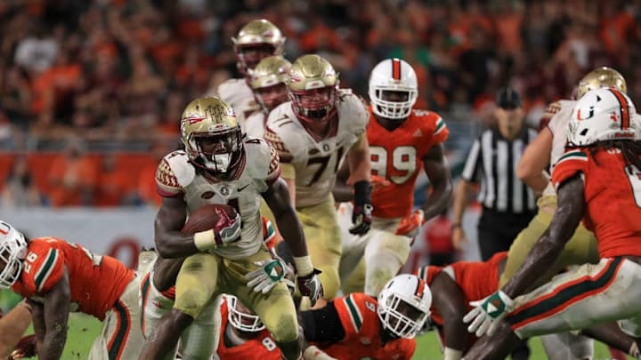 MIAMI GARDENS, FL - OCTOBER 08: Dalvin Cook