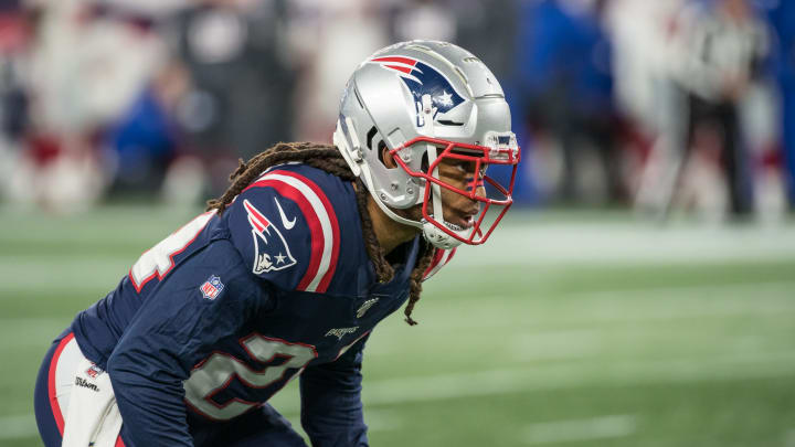 New England Patriots Stephon Gilmore. (Photo by Timothy Bouwer/ISI Photos/Getty Images)