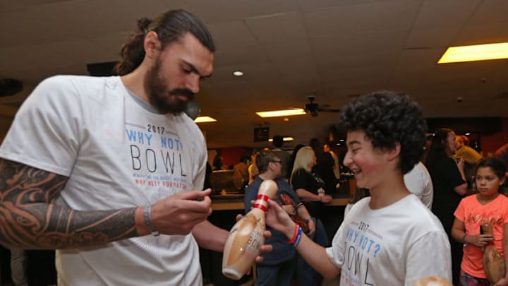 EDMOND, OK - MARCH 24: Steven Adams