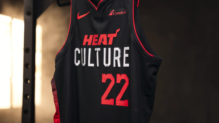 Heat Culture Uniform - Courtesy Miami HEAT