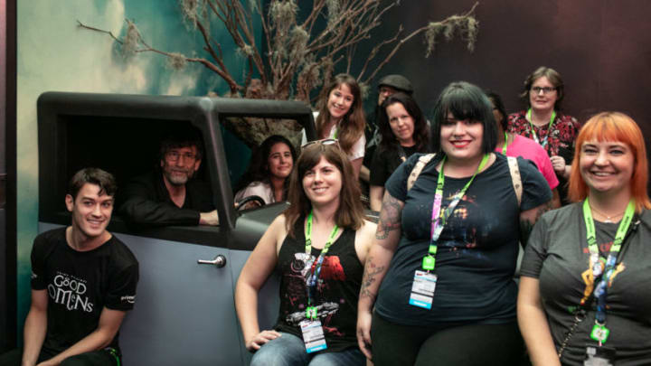 GOOD OMENS at NYCC 2018 -- NVE The Experience Agency and Blake Jones -- Acquired via Element Brand Group PR